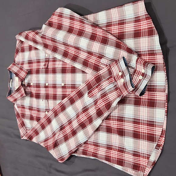 Original Penguin Red LS Button-Up - 2XL - Like New - Picture 2 of 4
